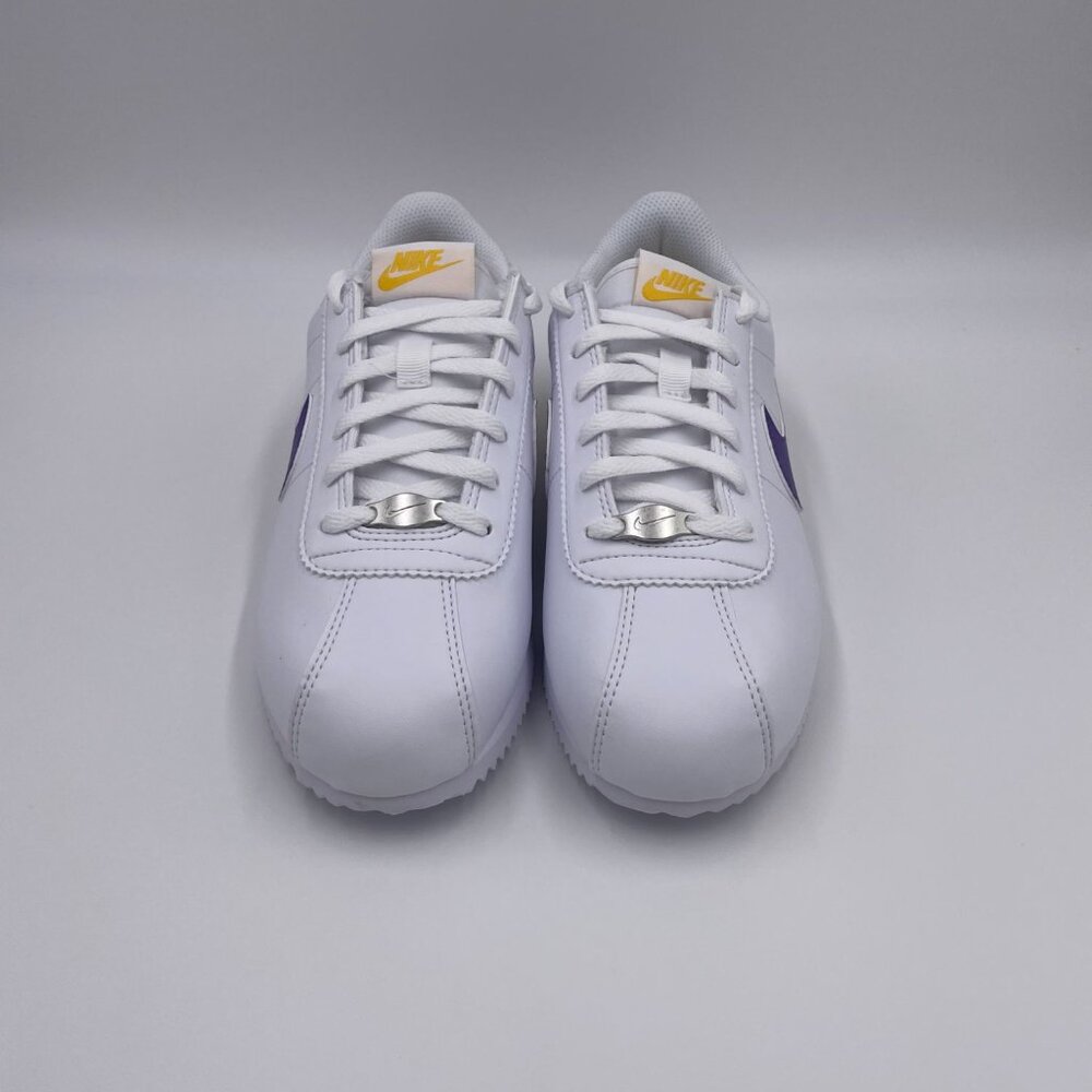 Nike Cortez White / Purple Women's Shoes - Picture 3 of 8